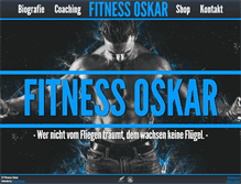 Tablet Screenshot of fitnessoskar.com
